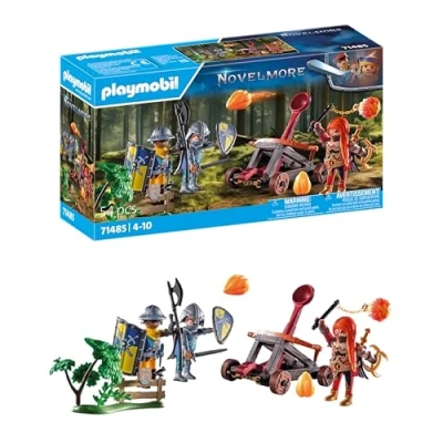 Abbildung von PLAYMOBIL Novelmore Duell zwischen Rittern und Burnham Raiders Spielzeug für Kinder ab 4 Jahren 71485