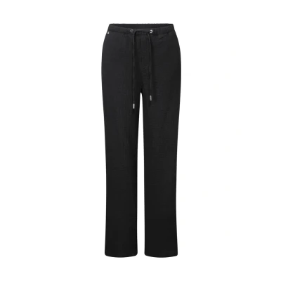 Abbildung von Street One Studio WIDE LEG Stoffhose, Damen, Größe: 40x30, Schwarz