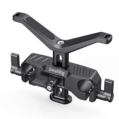 Abbildung von SMALLRIG Lange Linse Unterstützung mit 15mm Stangenklemme (34.5mm Höhenverstellbar) BSL2680