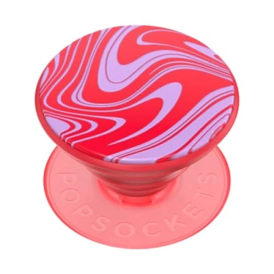 Abbildung von PopSockets: PopGrip Ausziehbarer Sockel und Griff mit einem Austauschbarem Top für Smartphones Tablets Kiss Me Pink