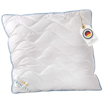 Abbildung von PROCAVE TopCool Kopfkissen Kochfest 70x90 cm, Qualitäts Stepp Kissen, atmungsaktives Allergiker Winter und Sommer Kissen 100% aus Deutschland