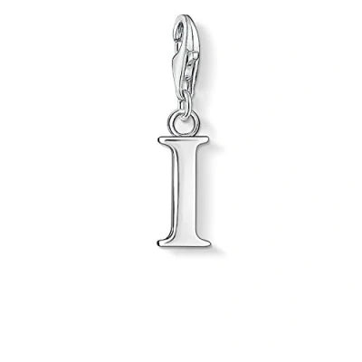 Abbildung von Thomas Sabo Damen Charm Anhänger I Buchstabe Club 925 Sterling Silber 0183 001 12