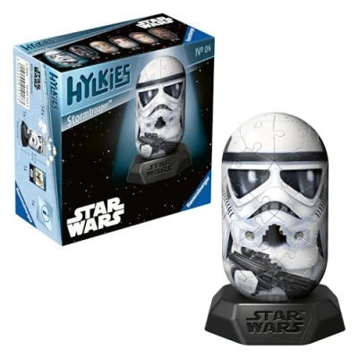 Abbildung von Ravensburger Hylkies: Die neue Sammelfigurenreihe zum selbst zusammenbauen. Figur #06 Sturmtruppler Für alle Star Wars Fans Aufbauen, Verlieben, Sammeln, Weiß