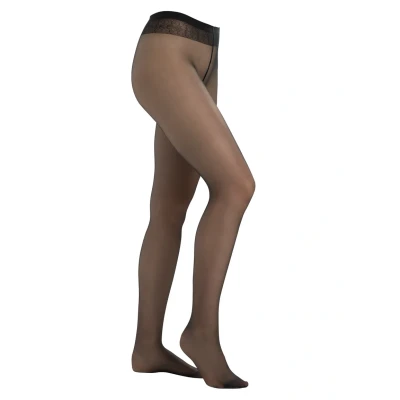 Abbildung von Falke MATT Deluxe 20 Denier Transparent Strumpfhose, Damen, Größe: Medium, Black