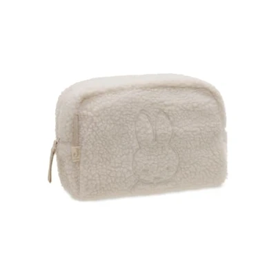 Abbildung von Jollein Frottee Windeltasche Teddy Miffy, Oatmeal Windeletui Kosmetiktasche Organizer Beutel