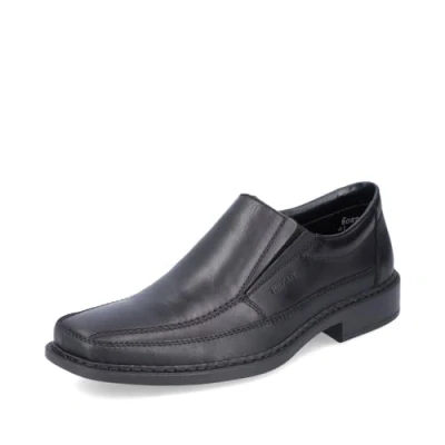 Abbildung von Rieker Herren Low Top Sneaker B0873, Männer Halbschuhe,straßenschuhe,Strassenschuhe,Sportschuhe,Freizeitschuhe,schwarz (00),40 EU / 6.5 UK