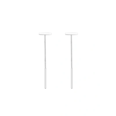 Abbildung von Elli Stick GEO Ohrringe silvercoloured, Damen, Größe: One Size, Silver coloured