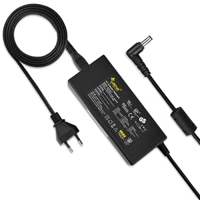 Abbildung von LEICKE 19V 4,74A 90W Notebook Laptop Ladegerät AC DC Netzteil für ASUS, Medion, Toshiba, Lenovo, Acer Aspire, Targa, HP Compaq, Fujitsu, Siemens, Akoya 5,5 * 2,5mm