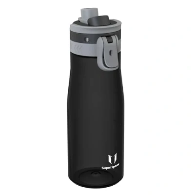Abbildung von Super Sparrow Trinkflasche 1L Tritan Wasserflasche BPA frei Ideale Sportflasche Ein Klick Schnellfluss TouchGulp Trinkflaschen Leicht, Nachhaltig
