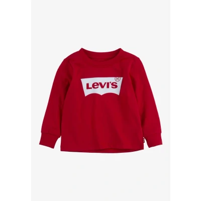 Abbildung von Levi&#039;s Batwing TEE Langarmshirt für Kinder, Größe: 74, Red/white