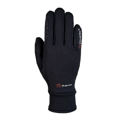 Abbildung von Roeckl Sports Reithandschuh Warwick, Freizeit Winter Handschuh, Schwarz 7