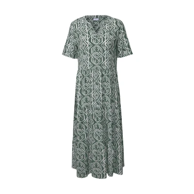 Abbildung von CECIL Damen B144417 Kleid mit Volants, Balmy Khaki, M