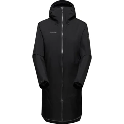 Abbildung von Mammut Damen Seon Pac HS Hooded Parka Women [101002] Hardshelljacken, Black Black, M