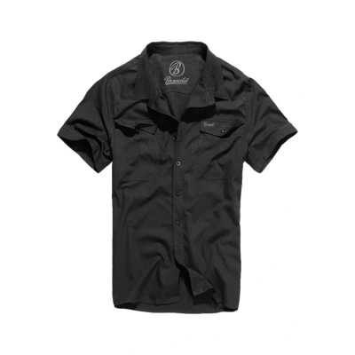 Abbildung von Brandit Roadstar Hemd, Herren, Größe: 4XL, Black