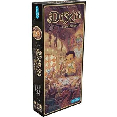 Abbildung von Libellud Dixit Erweiterung: Harmonies (Edition 2022) Kommunikationsspiel Alter: 8+ 3 bis 6 Spieler Spielzeit: 30 min