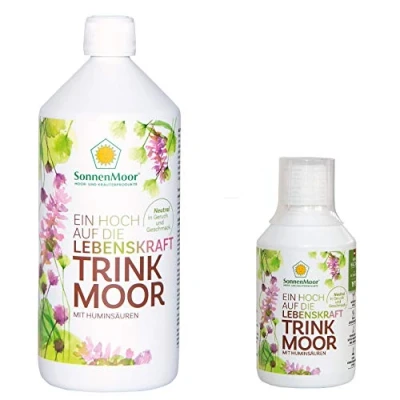Abbildung von SonnenMoor Trinkmoor 1l + 250 ml zum Einnehmen für den Darm Kur 60 Tage