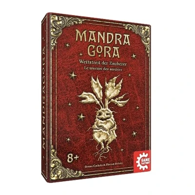Abbildung von Game Factory 646308 Mandragora, Wettstreit der Zauberer, magisches Familienspiel für 2 4 Spieler ab 8 Jahren, Gesellschaftsspiel