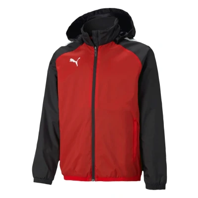 Abbildung von PUMA Herren Teamliga All Weather Jacke, Rot/Schwarz, XXL