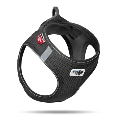 Abbildung von Classic Vest Harness Air Mesh mit Curli D Ring Schnalle Schwarz L