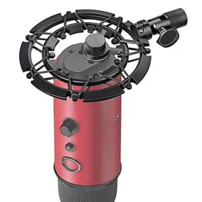 Abbildung von Shock Mount für Blue Yeti und Pro, Mikrofonspinne Reduziert Vibration Verbessert die Aufnahme Qualität von YOUSHARES