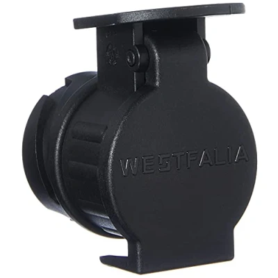 Abbildung von Westfalia Adapter 13 auf 7 polig Für die Verbindung von PKW bzw. Anhängerkupplung mit poliger Steckdose Anhänger poligem Stecker