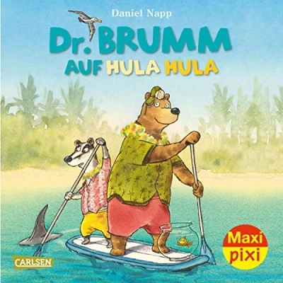 Abbildung von Maxi Pixi 374: Dr. Brumm auf Hula (374): Miniaturbuch