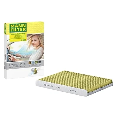 Abbildung von MANN FILTER FP 2862 Innenraumfilter FreciousPlus Biofunktionaler Pollenfilter Für PKW