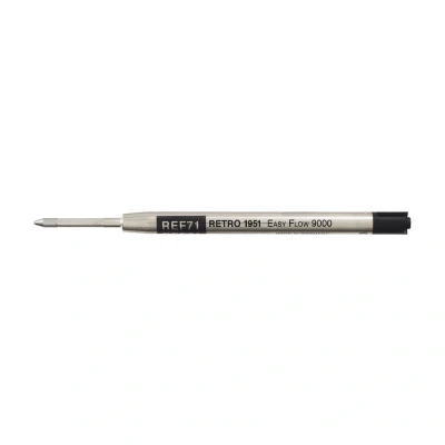 Abbildung von Retro 1951 Kugelschreiber Ersatzminen 3 er Pack Easy Flow 9000 Schwarz