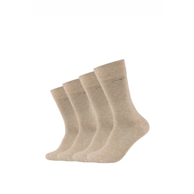 Abbildung von camano 4 PACK Socken, Damen, Größe: 35 38, Creme