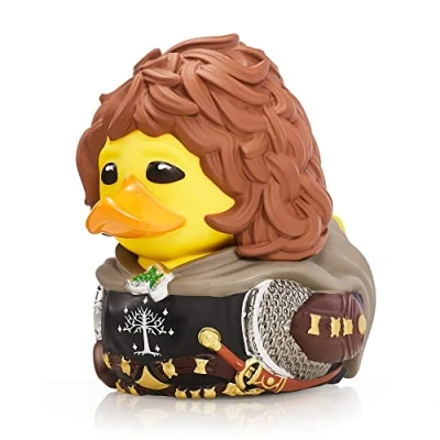 Abbildung von TUBBZ Box Ausgabe Peregrin Tuk Sammler Vinyl Gummiente Figur Offizielles der Herr Ringe Merchandise Fernsehen, Filme &amp; Videospiele