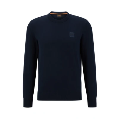 Abbildung von BOSS Kanovano Strickpullover, Herren, Größe: XXL, Dark blue