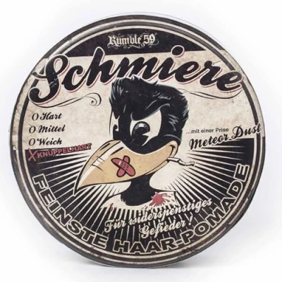 Abbildung von Rumble59 Schmiere knüppelhart Pomade Herren Haarwachs Männer für sehr starken Halt, Haarstyling Hair Wax Men 140ml