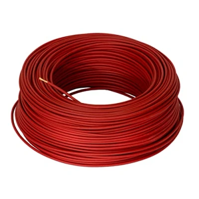 Abbildung von 10 Meter ALPTEG H07V K Kabel 1,5 mm² rot