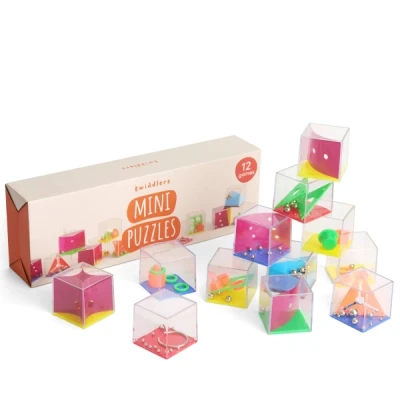 Abbildung von THE TWIDDLERS 12 Geduldspiele, Knobelspiel, Mini Spiele für Kinder &amp; Erwachsene Hochzeiten Kindergeburtstag Mitgebsel, Adventskalender, Mitbringsel, Gastgeschenke, Give Aways