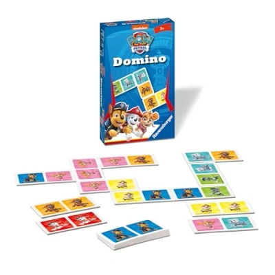 Abbildung von Ravensburger Mitbringspiel 20845 Paw Patrol Domino Das bekannte Legespiel für Kinder ab 3 Jahren