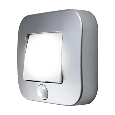 Abbildung von LEDVANCE LED Batteriebetriebene Leuchte, Leuchte für Innenanwendungen, Bewegungssensor, Tag Nacht Sensor, Kaltweiß, 84,0 mm x 73,0 22,0 mm, NIGHTLUX Hall