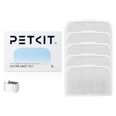Abbildung von PETKIT EVERSWEET MAX Filter,Aktivkohle, Hocheffiziente Filtration,5pcs für Katzen Hunde Trinkbrunnen