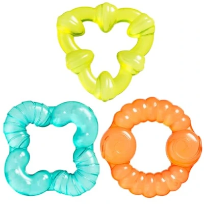 Abbildung von Playgro Beißring Set Bumpy Gums, wassergefüllt, ab 3 Monaten, teilig, bunt, BPA frei