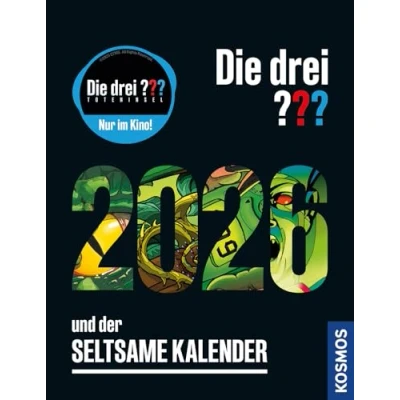 Abbildung von Die drei ??? und der seltsame Kalender 2026: Tagesabreißkalender