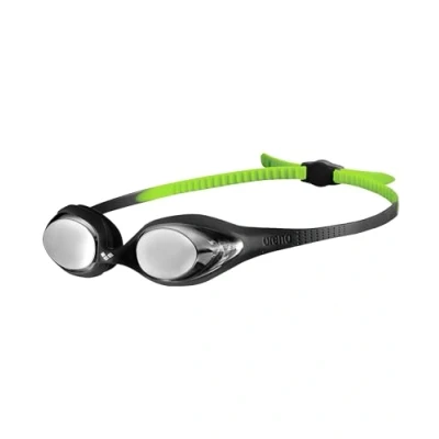 Abbildung von arena Spider Junior Mirror Kinderschwimmbrille, Schwimmbrille mit Verspiegelten Antibeschlag Gläsern, UV Schutz, Selbstjustierender Nasensteg, Hypoallergene Silikondichtungen