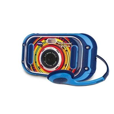 Abbildung von VTech KidiZoom Touch 5.0 Kinderkamera mit Touchscreen, Selfie und Videofunktion, Effekten, Spielen vielem mehr Für Kinder von 5 12 Jahren