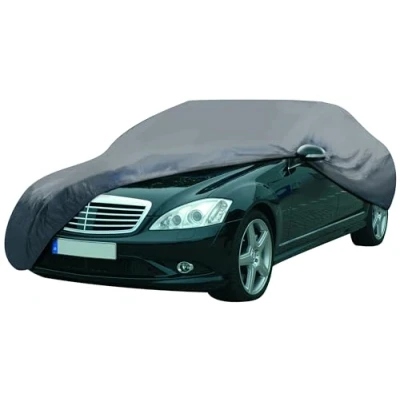 Abbildung von Dunlop Autoabdeckung Universal 534 x 178 120 cm Schwarz