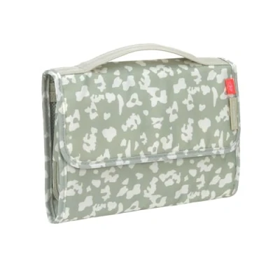 Abbildung von LÄSSIG Baby Windeltasche mit Wickelunterlage inkl. Fach für Feuchttücher unterwegs/Changing Pouch XL Leo light khaki