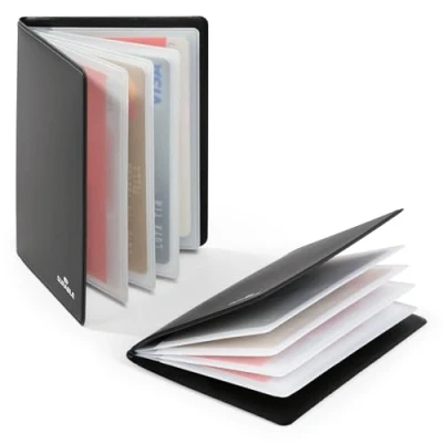 Abbildung von Durable Kreditkartenetui mit Rfid Schutz, Kartenetui für 8 Karten, schwarz, 230958