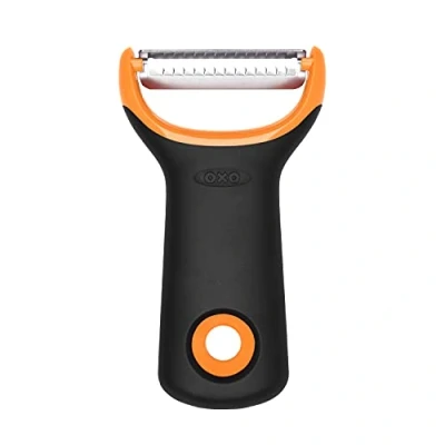 Abbildung von OXO Good Grips Schäler / Peeler mit Julienne Funktion, Schwarz
