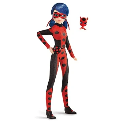 Abbildung von BANDAI Miraculous Ladybug Puppe Time to de evilize 26 cm große Ankleidepuppe P50006