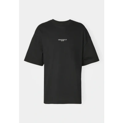 Abbildung von Jack &amp; Jones Jorsantorini TEE CREW NECK Tshirt print, Herren, Größe: XXL, Black