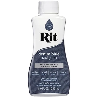 Abbildung von Rit Dye Liquid Stoff Dye, denim blau, 236ml