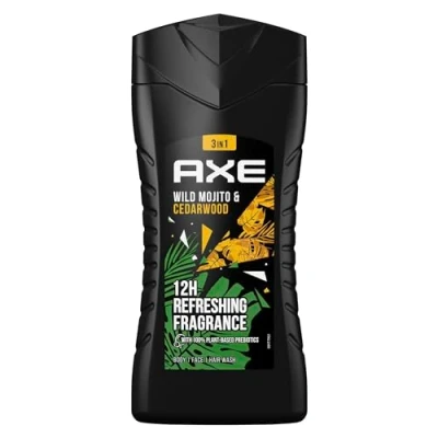 Abbildung von Axe Duschgel Wild Mojito &amp; Cedarwood für langanhaltende Frische und Duft nach der Dusche dermatologisch getestet 250 ml