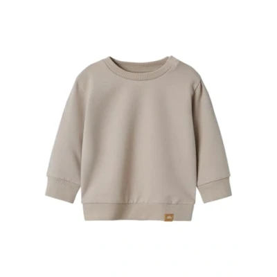 Abbildung von NAME IT Unisex Nbntakki Ls Noos Sweatshirt, Pure Cashmere, 68 EU